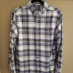 Mens Eddie Bauer Cotton Flannel Shirt - Size Med